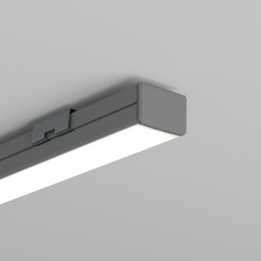 Klus Siler - ledprofiel - 1,6 x 1,2 cm - geanodiseerd zilver