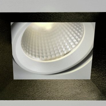ONE Light Interchanging Rings - inbouwspot - 108 x 108 mm, 95 x 95 mm inbouwmaat -12W LED incl. - wit