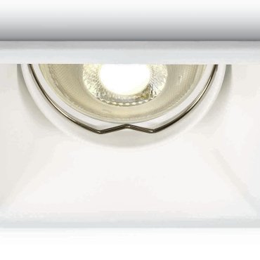 ONE Light Dark Light Square Spots - inbouwspot - 90 x 90 mm, 80 x 80 mm inbouwmaat - wit