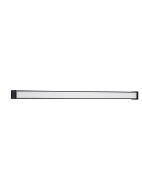 Nova Luce Nova - buiten wandverlichting - 100 x 9 x 6,5 cm - 36W LED incl. - IP65 - donker antraciet