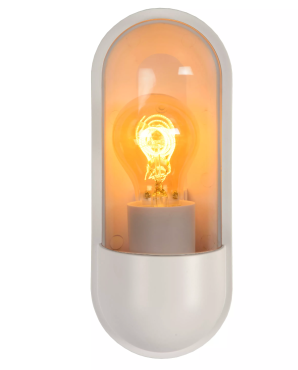 Lucide Capsule - buiten wandverlichting - 8,8 x 9,6 x 24 cm - IP54 - wit