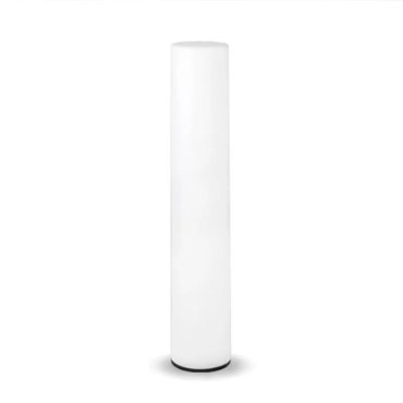 New Garden Fity 160 - buiten vloerlamp - Ø 19 x 160 cm - 20W LED incl. - IP65 - wit - warm witte lichtkleur