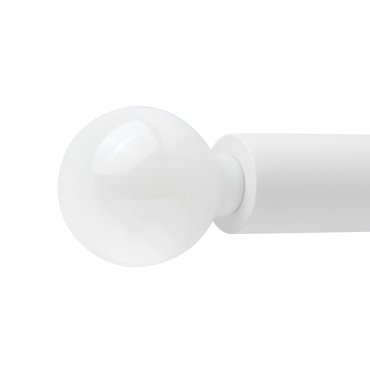 Faro Ten - plafond/wandverlichting - Ø 6 x 14 cm - mat wit