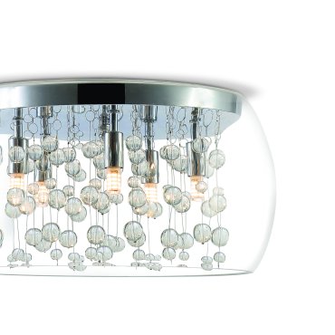 ONE Light Classic - plafondverlichting - Ø 40 x 25 cm - chroom