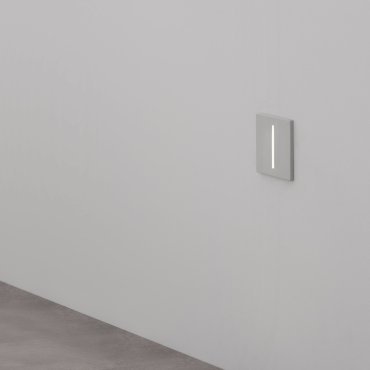 Nova Luce Aizen - inbouw wandverlichting - 7 x 6,5 x 5,6 cm - 3W LED incl. - IP65 - zandwit