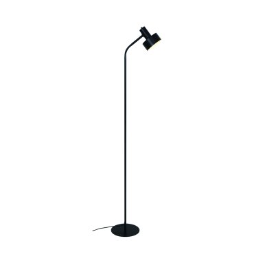 Nordlux Matis - vloerlamp - Ø 12,5 x 160 x 22 cm - zwart