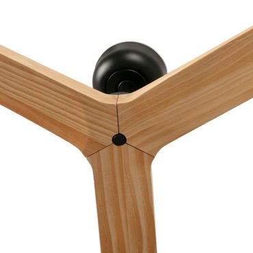 Faro Klim L - plafondventilator - Ø 150 cm - mat zwart en den