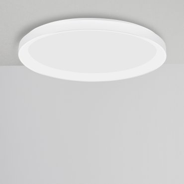 Nova Luce Pertino - plafondverlichting - Ø 58 x 6 cm - 48W dimbare LED incl. - zandwit