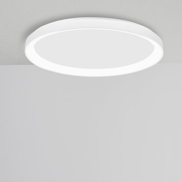 Nova Luce Pertino - plafondverlichting - Ø 48 x 6 cm - 38W dimbare LED incl. - zandwit