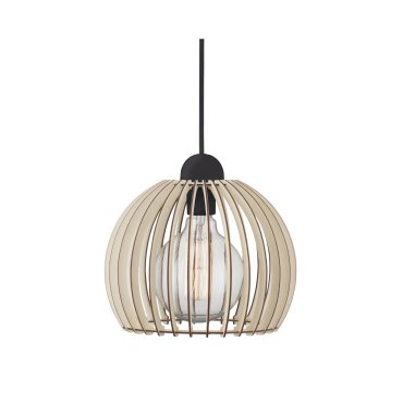 Nordlux Chino 25 - hanglamp - Ø 25 x 273 cm - lichtbruin