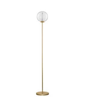 Nova Luce Galeo - vloerlamp - Ø 22 x 162 cm - 7W dimbare LED incl. - zandgoud