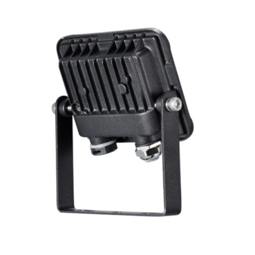 Sylvania Start Flood Flat - verstraler - 10,5 x 10 x 2,3 cm - 9W - IP65 - 4000K - zwart