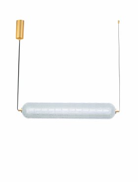 Nova Luce Klelia - hanglamp - 97 x 120 x 15 cm - 40W dimbare LED incl. - messing goud