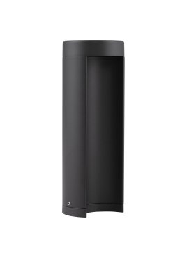 Nova Luce Tien - tuinpaal - 9 x 25 cm - 9W LED incl. - IP54 - donker antraciet
