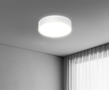 Century Italia Blanca Luxe - plafondlamp - Ø 40 x 7 cm - 24W LED incl. - wit