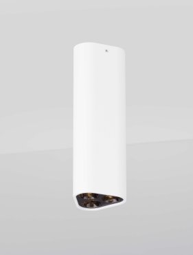 Nova Luce Etho - plafondlamp - 5 x 15 x 5 cm - 6W LED incl. - zandwit en zwart