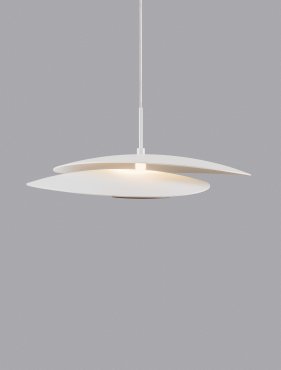 Nova Luce Olea - hanglamp - 35 x 190 x 32 cm - 16W dimbare LED incl. - zandwit