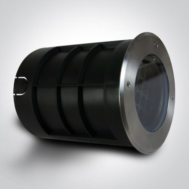 ONE Light Inground Tiltable Range - ronde grondspot voor buiten - Ø 210 mm, Ø 200 mm inbouw - 12 x 1,5W LED incl. - IP67 - zwart