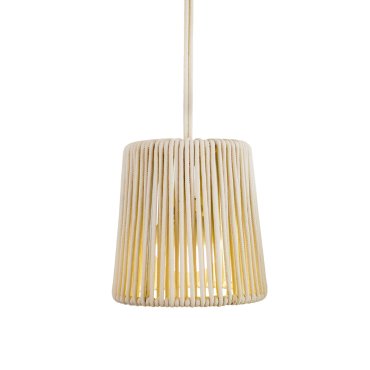 New Garden Conta Mini - hanglamp met oplaadbare lichtbron en afstandsbediening - Ø14,5 x 314,6 cm - 3W LED incl. - IP54 - wit