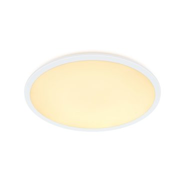 Nordlux Oja - plafondverlichting - Ø 60 x 3,2 cm - 3 stappen Moodmaker functie (2700K) - 38W LED incl. - wit