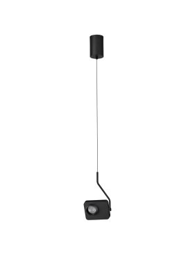 Nova Luce Kedros - hanglamp - 11 x 270 x 14 cm - 9W dimbare LED incl. - zwart