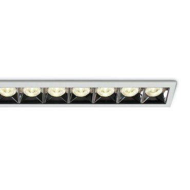 ONE Light Mirror Square Boxes - inbouwspot - 395 x 54 mm, 386 x 45 mm inbouwmaat - 40W LED incl. - wit