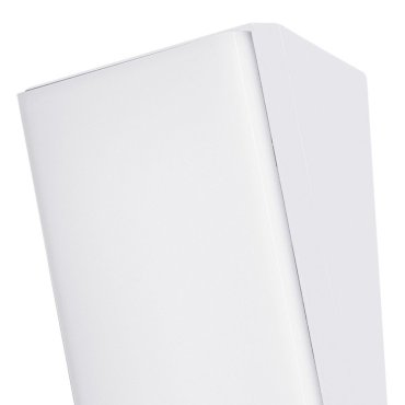 Nova Luce Keen - buiten wandverlichting - 9 x 7 x 18 cm - 12W LED incl. - IP65 - wit