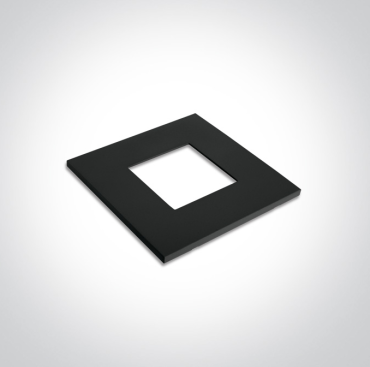 ONE Light Indoor/outdoor Dark Light Wall Recessed - afdekkap voor inbouw wandverlichting - zwart