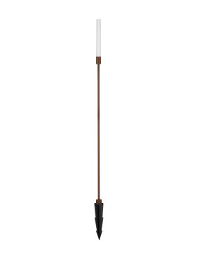 Nova Luce Slot - tuinpaal - Ø 2,5 x 100 cm - 4W LED incl. - IP65 - corten