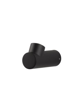 Nova Luce Brice - buiten wandverlichting - 4 x 6 x 12 cm -  6W LED incl. - IP54 - zandzwart