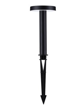 Nova Luce Mood - tuinpaal op piek - Ø 11 x 20 cm - 5W LED incl. - IP65 - donker antraciet