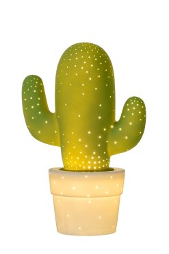 Lucide Cactus - tafellamp - 19 x 19 x 29,5 cm - groen
