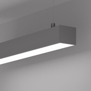 KLUS 4050-O - ledprofiel - 4 x 3,35cm - geanodiseerd zilver