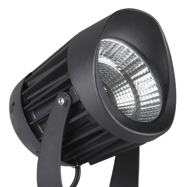 Nova Luce North – grondspot - Ø 15 x 20,5 cm - 30W LED incl. - IP65 - zwart