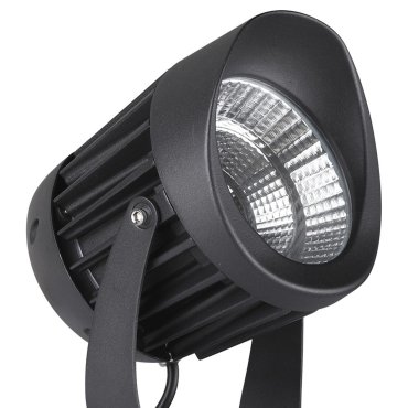 Nova Luce North – grondspot - Ø 9 x 9,5 cm - 10W LED incl. - IP65 - zwart