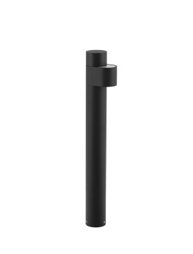 Nova Luce Aduro - tuinpaal - 7,5 x 65 x 11,7 cm - 8W LED incl. - IP54 - donker antraciet