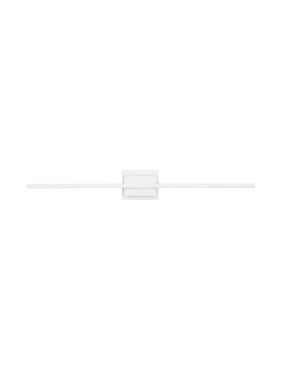 Nova Luce Azure - wandlamp - 6,9 x 11,8 x 90,5 cm - 21W LED incl. - zandwit