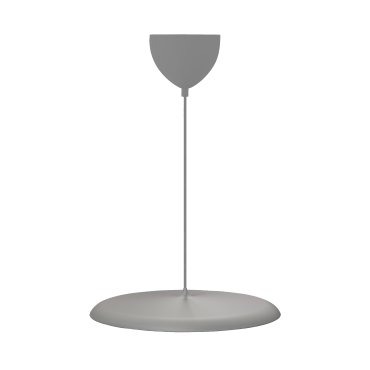 Design for the People Artist 40 - hanglamp - Ø 40 x 306 cm - 25W dimbare LED incl. - grijs