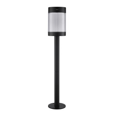 Nordlux Coupar Solar - tuinpaal op zonne-energie - Ø 14 x 80 cm - 3,2W LED incl. - IP44 - zwart