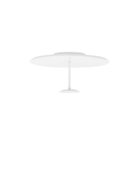 Nova Luce Nima - plafondlamp - Ø 45 x 23 cm - 15W dimbare LED incl. - zandwit