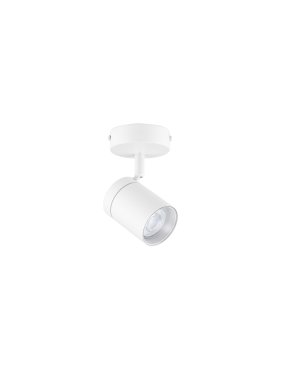 Nova Luce Alma - opbouwspot 1L - Ø 8 x 13 cm - IP44 - zandwit