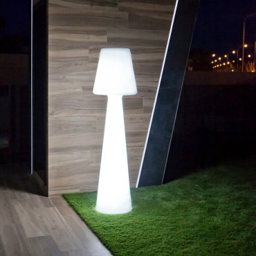 New Garden Lola 165 - vloerlamp - Ø 45 x 165 cm - IP65 - wit