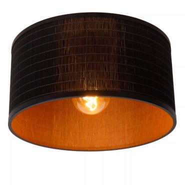 Lucide Tagalog - plafondlamp - Ø 40 x 20 cm - zwart