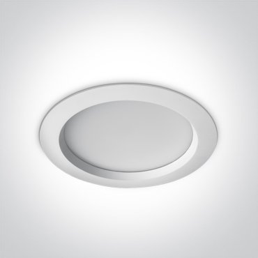 ONE Light Bathroom Downlights - inbouwspot - Ø 228 mm, Ø 210 mm inbouwmaat - 25W LED incl. - IP54 - wit - instelbare lichtkleur