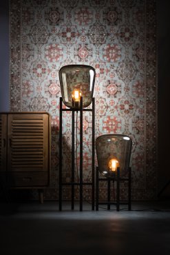 ETH Benn - vloerlamp - Ø 33 x 127 cm - zwart