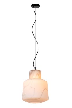 Lucide Alistair - hanglamp - Ø 30 x 172 cm - wit