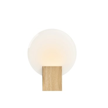 Nordlux Hester - wandverlichting - 20 x 25,5 x 9,25 cm - 3 stappen Moodmaker functie - 9,5W LED incl. - IP44 - houtfolie