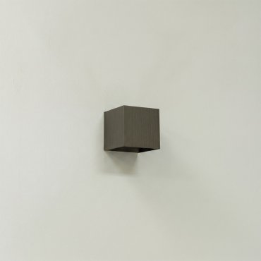 Artdelight Gymm - wandverlichting - 10 x 10 x 10 cm - licht brons