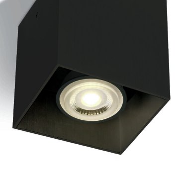 ONE Light GU10 &amp; G9 Ceiling Lights - opbouwspot 1L - 8 x 8 x 9 cm - zwart