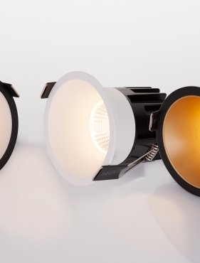 Nova Luce Luela - inbouwspot - Ø 85 mm - inbouwmaat 75 mm - 13W LED incl. - wit - 4000K